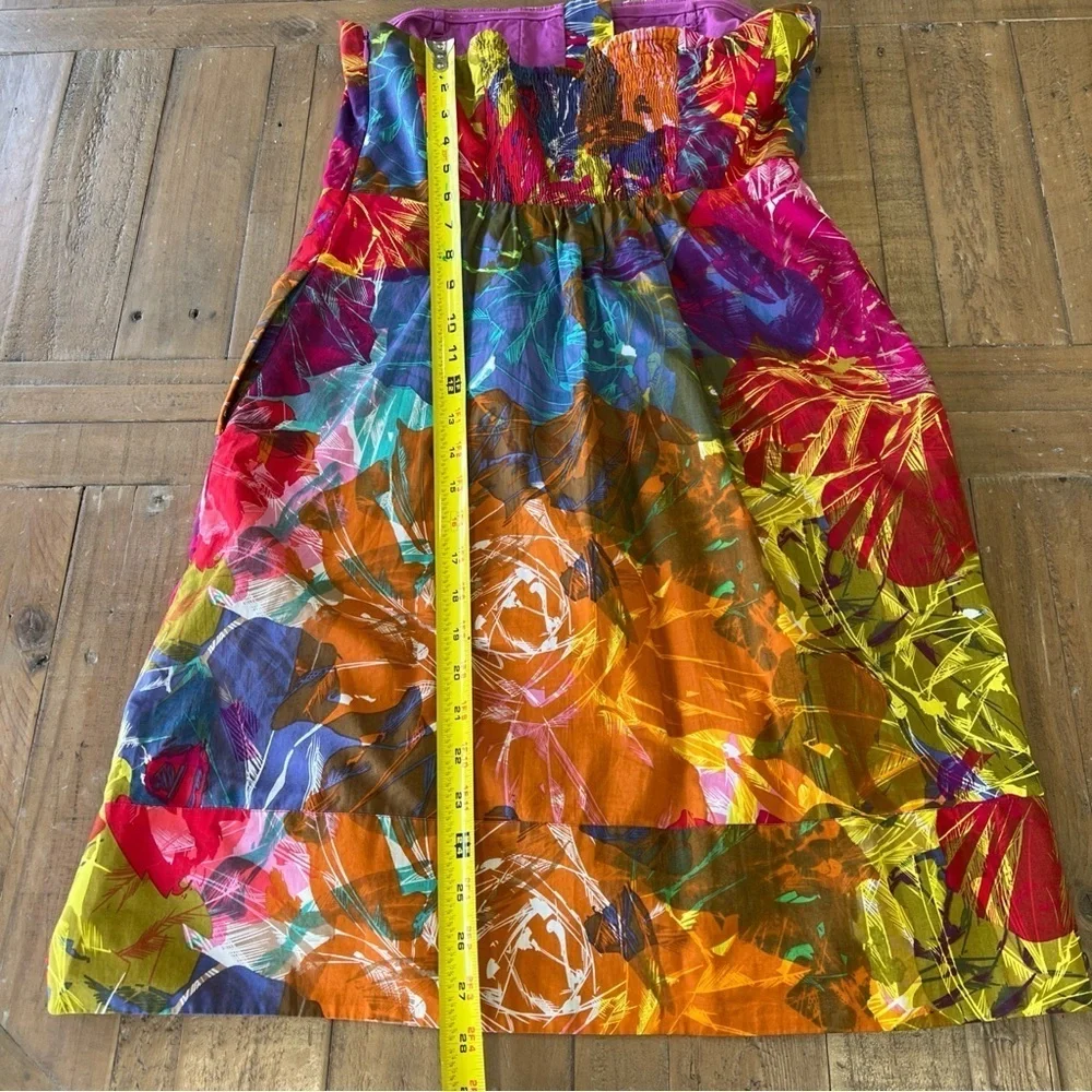 Anthropologie vibrant floral
